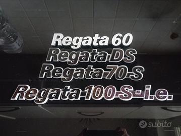 Lotto targhette Fiat Regata 