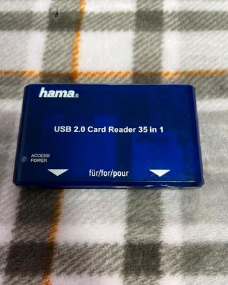 Lettore di schede Hama 35 in 1 USB 2.0