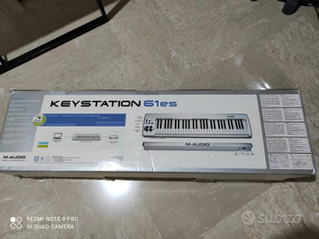 TASTIERA CONTROLLER MIDI M-AUDIO KEYSTATION 61 ES