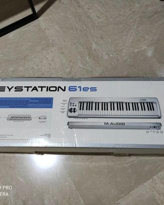 TASTIERA CONTROLLER MIDI M-AUDIO KEYSTATION 61 ES