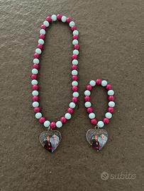Set Collana + Bracciale Frozen (Elsa+Anna)