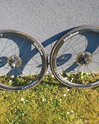 ruote  carbonio vision metron tubolare