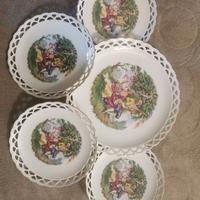 Piattini dolce/ dessert vintage bavaria