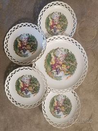 Piattini dolce/ dessert vintage bavaria