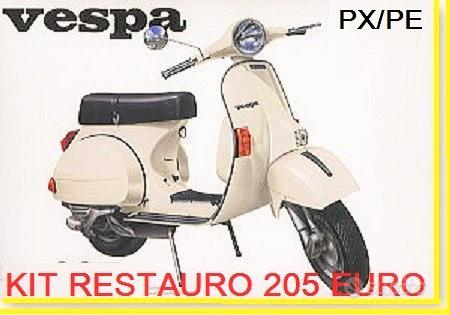 Kit Ricambi Restauro Piaggio Vespa PX 125 150 200