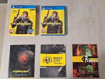 Cyberpunk 2077 PS4 con gadget
