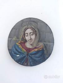 Miniatura Antica Madonna Orante di G. Bassini