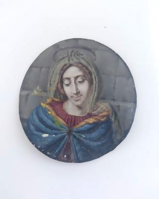 Miniatura Antica Madonna Orante di G. Bassini