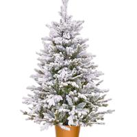 Albero di Natale effetto neve naturale Nuovo 90 cm