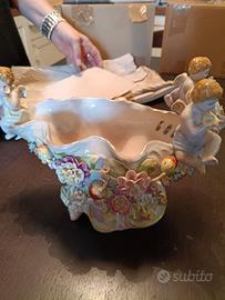 Cestino fruttiera in porcellana manifattura sevres