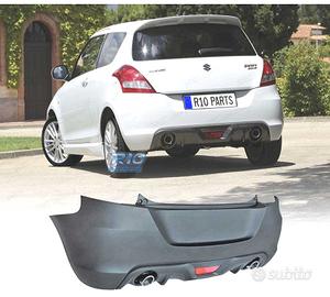 PARAURTI POSTERIORE SUZUKI SWIFT 10-17 LOOK SPORT 