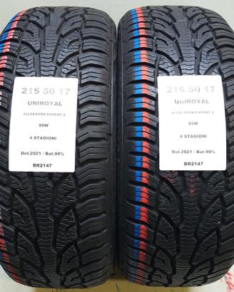 2 GOMME 215 50 17 UNIROYAL BR2147