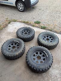 Gomme e cerchi fuoristrada Suzuki Samurai-Santana
