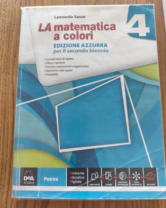 La matematica a colori edizione azzurra classe 4