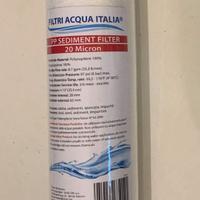 Filtro acqua:cartuccia polipropilene 10" 20 Micron