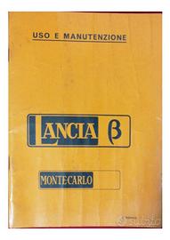 Libretto uso e manutenzione Lancia Beta Montecarlo
