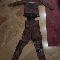 Mares Instinct Camo Brown 7+5 Mm - Apnea taglia 2