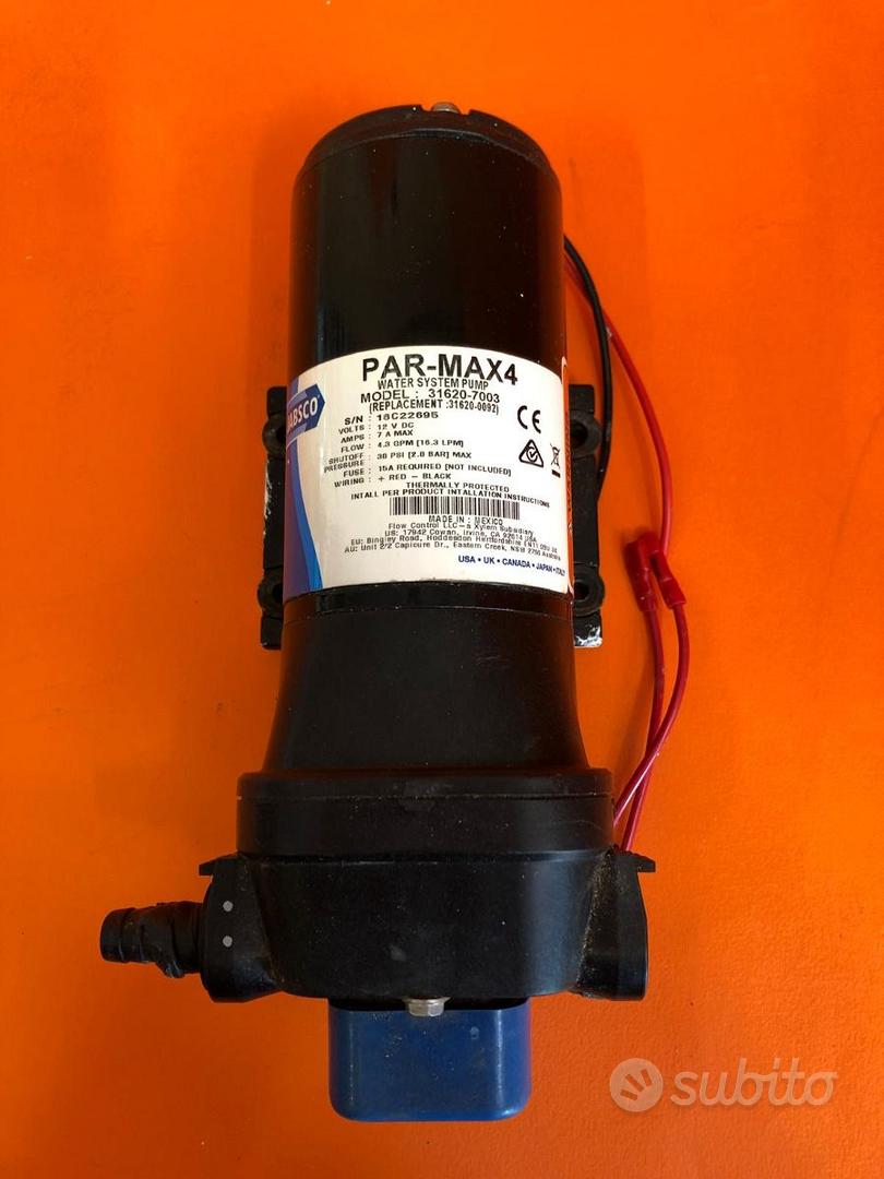 Pompa acqua Jabsco PAR-MAX 4 12V camper barca auto - Nautica In vendita ...