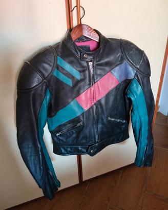 giacca in pelle vintage schuch
