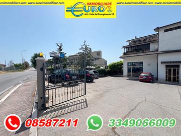 Locale commerciale con parcheggio privato