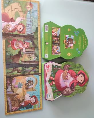 Puzzle 36 pezzi cappuccetto rosso
