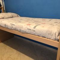 Letto alto singolo 1 piazza DOIMO con doghe