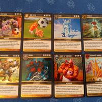 Lotto carte rare Age the amazing goal era