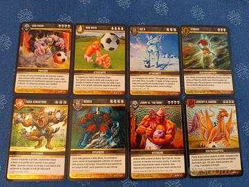 Lotto carte rare Age the amazing goal era