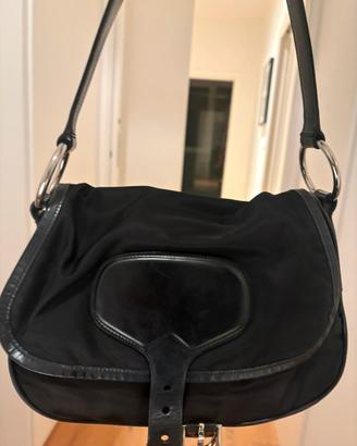 Borsa Prada naylon nera