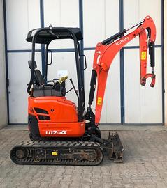 MiniEscavatore usato KUBOTA U17-3