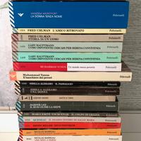 24 libri di autori stranieri edizioni Feltrinelli