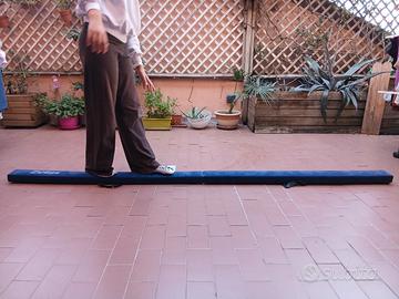 Trave ginnastica artistica pieghevole 