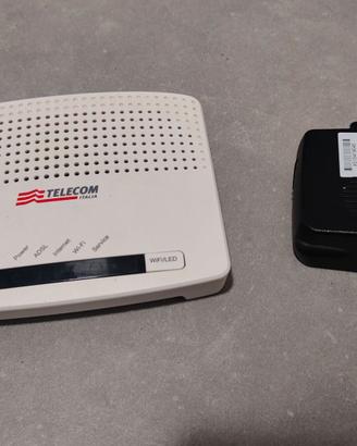 Modem Telecom ADSL2+ WiFi N Technicolor