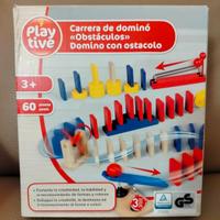Domino con ostacolo in legno 