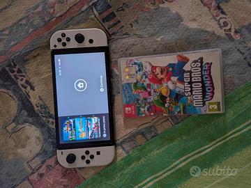 Nintendo switch Oled con Super Mario Wonder