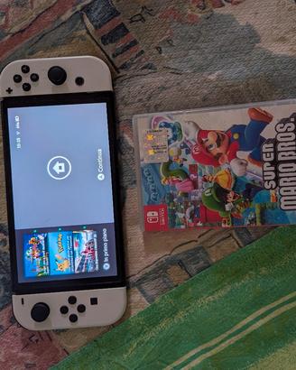 Nintendo switch Oled con Super Mario Wonder