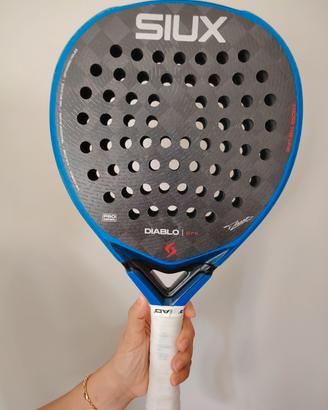 Racchetta padel Siux Diablo Pro 2026 Royal Blue
