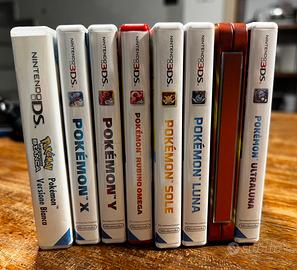 LOTTO GIOCHI POKÉMON GB-NDS-3DS
