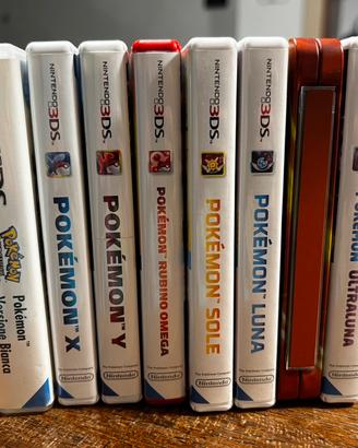 LOTTO GIOCHI POKÉMON GB-NDS-3DS