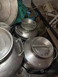 Fusti acciaio inox 30 e 50 litri