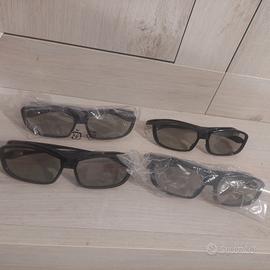 occhiali 3D set di 4 pezzi