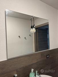 Specchio bagno filo lucido 75x105x4