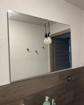 Specchio bagno filo lucido 75x105x4