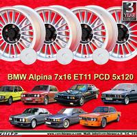 4 pz. cerchi BMW Alpina 7x16 ET11 5 E12 E28 E34 6