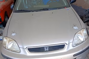Honda Civic racing start