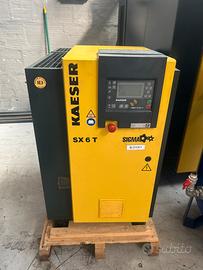 Compressore Kaeser SX 6 T con serbatoio