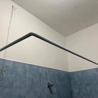 Giro vasca Destro/Sinistro con tenda per doccia
