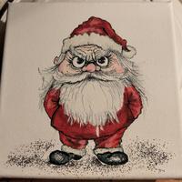 Addobbo natalizio decorativo fatto a mano