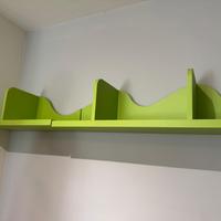 Mensole verdi in tre moduli