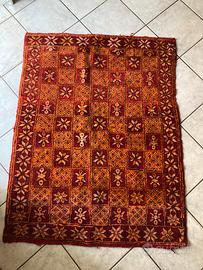 Tappeto Berbero (Marocco) in lana. Nodo grosso